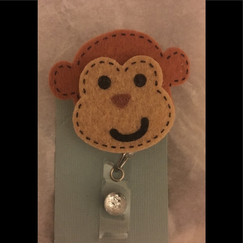 ID badge holder - monkey